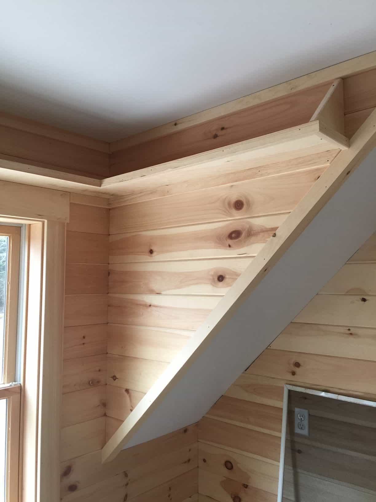 Wood shelving 5