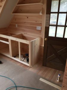 Interior wood custom cabinet 1